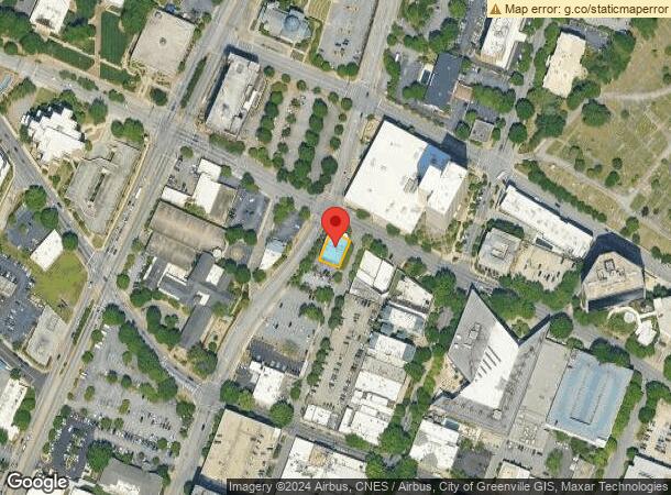  101 College St, Greenville, SC Parcel Map