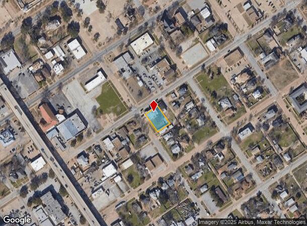  1211 11Th St, Wichita Falls, TX Parcel Map