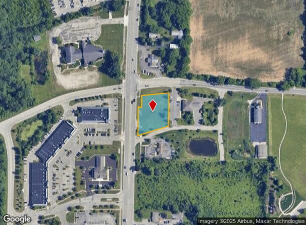  1845 Whittaker Rd, Ypsilanti, MI Parcel Map