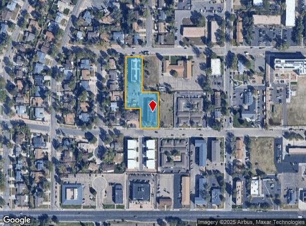 3617 E Marion Dr, Colorado Springs, CO Parcel Map