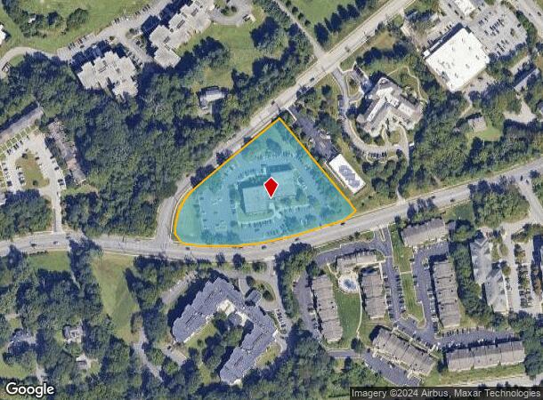  4000 Old Court Rd, Pikesville, MD Parcel Map