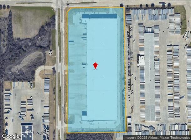  1600 N Polk St, Desoto, TX Parcel Map