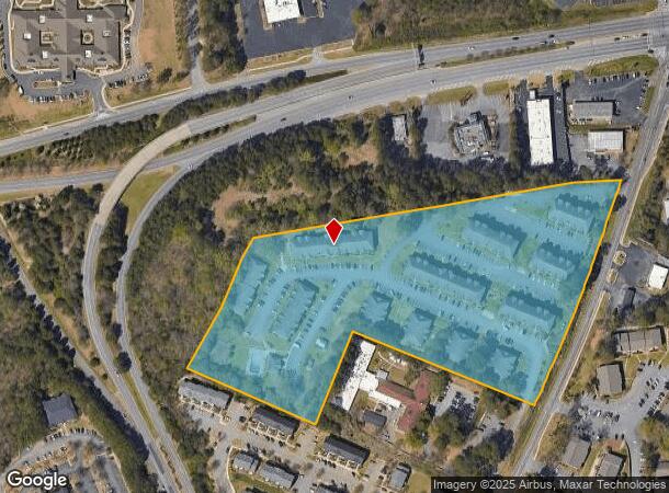  190 Epps Bridge Rd, Athens, GA Parcel Map