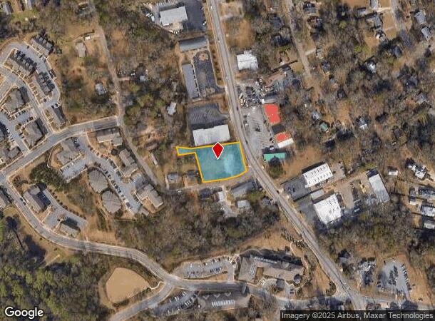  414 Hawthorne Ave, Athens, GA Parcel Map