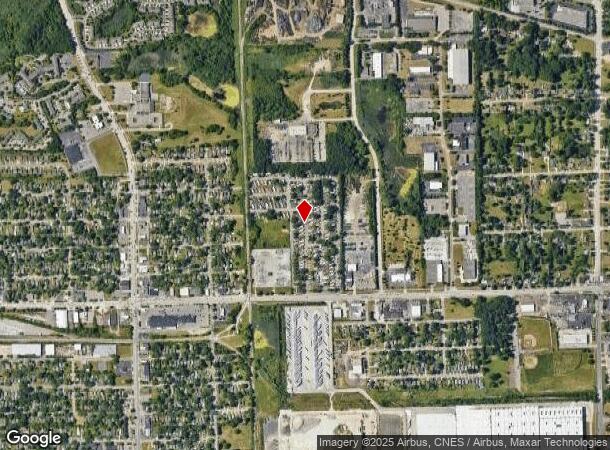  1 Alpine Ln, Pontiac, MI Parcel Map