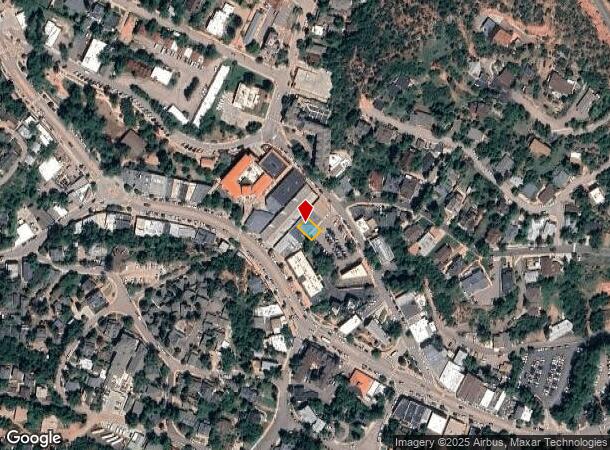 6 Arcade, Manitou Springs, CO Parcel Map