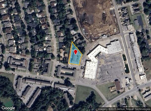 1905 W Pecan St, Sherman, TX Parcel Map