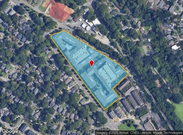  2351 E 7Th St, Charlotte, NC Parcel Map