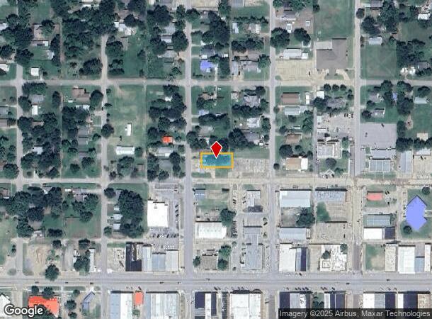 202 N 5Th St, Okemah, OK Parcel Map