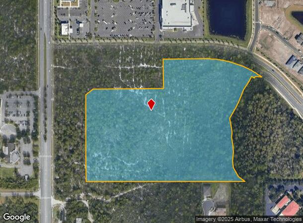 7200 S Azure Cir, Orlando, FL Parcel Map