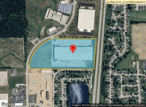  960 N River Rd, Sidney, OH Parcel Map