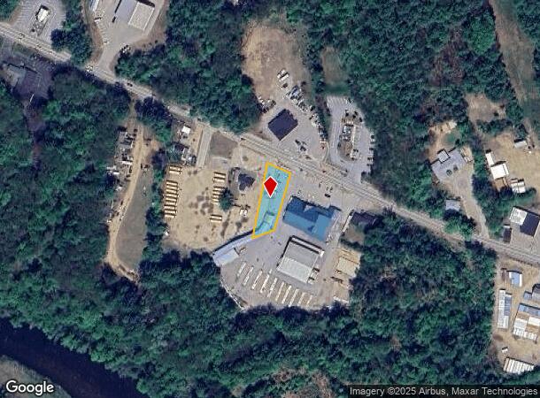  550 W Main St, Tilton, NH Parcel Map