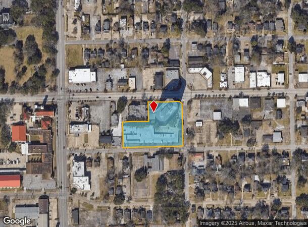 2615 Calder St, Beaumont, TX Parcel Map