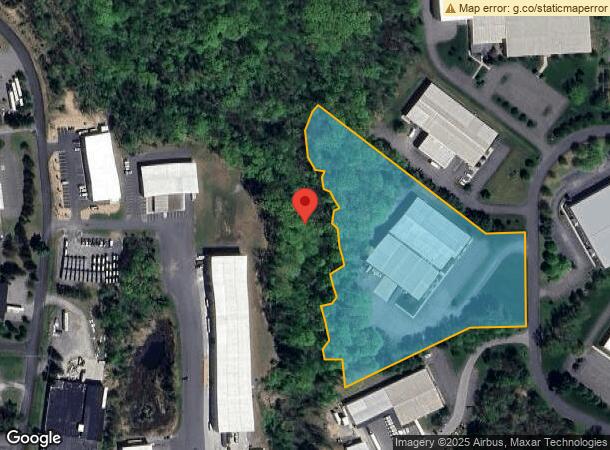  6 Enterprise Ave, Halfmoon, NY Parcel Map