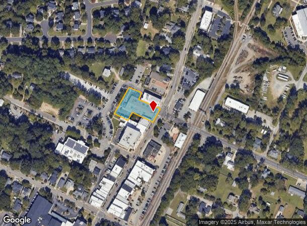 225 N Salem St, Apex, NC Parcel Map