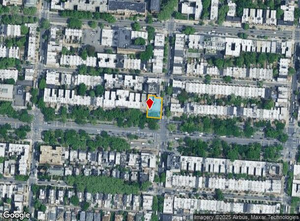  781 Eastern Pky, Brooklyn, NY Parcel Map