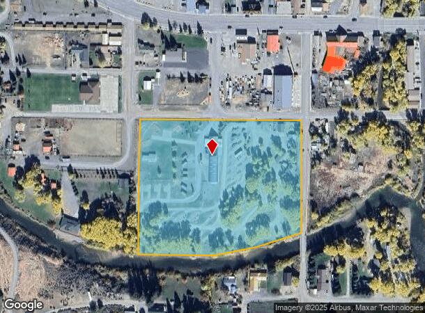 225 W Welty St, Dubois, WY Parcel Map