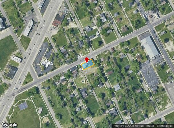  4847 Baldwin St, Detroit, MI Parcel Map