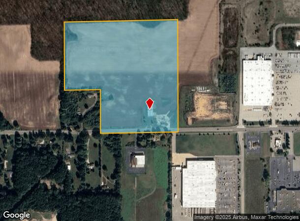 15206 Broadway Rd, Three Rivers, MI Parcel Map