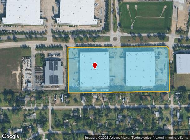  1606 Greens Rd, Houston, TX Parcel Map