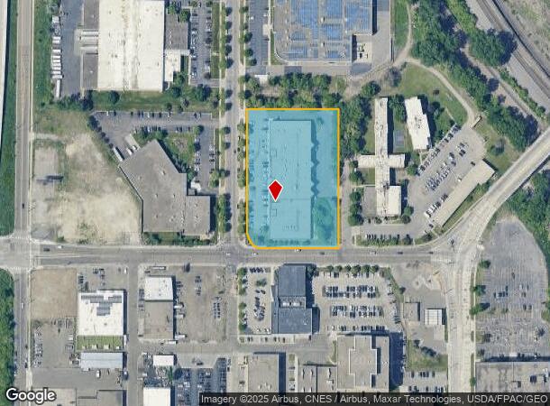  644 Olive St, Saint Paul, MN Parcel Map