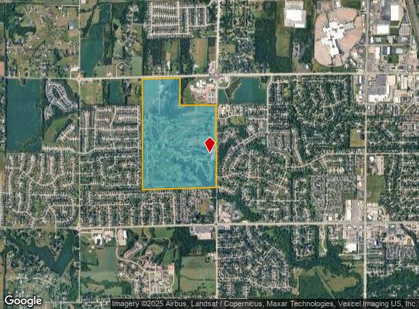 2533 Sw Urish Rd, Topeka, KS Parcel Map