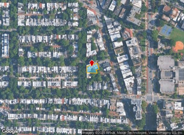 1636 Kenyon St Nw, Washington, DC Parcel Map