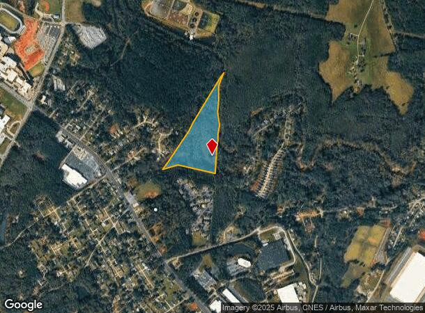 W Pine St, Duncan, SC Parcel Map