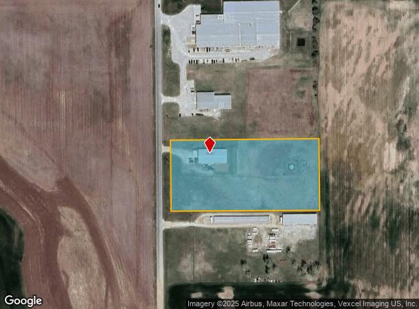  10500 S 119Th St W, Clearwater, KS Parcel Map