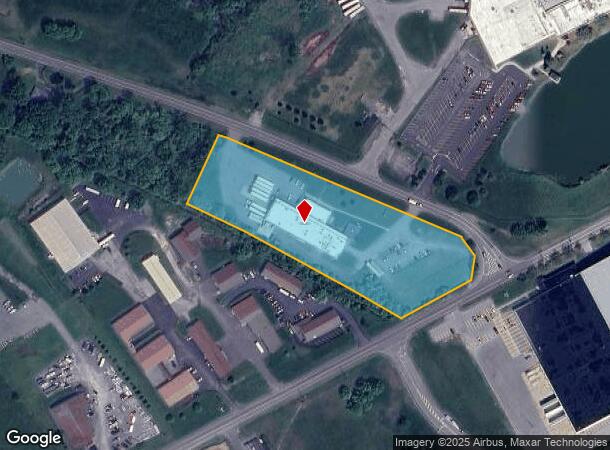 2640 Brickyard Rd, Canandaigua, NY Parcel Map