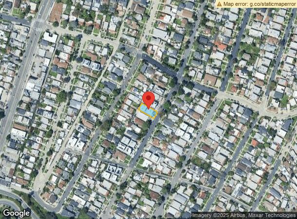  2125 S West View St, Los Angeles, CA Parcel Map