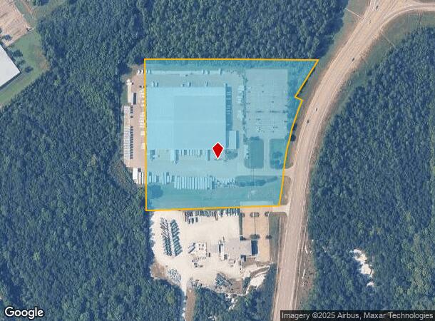 3341 N Coley Rd, Belden, MS Parcel Map