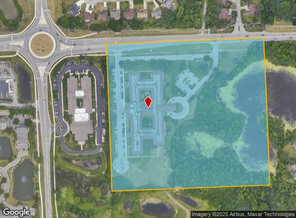  6445 W Maple Rd, West Bloomfield, MI Parcel Map