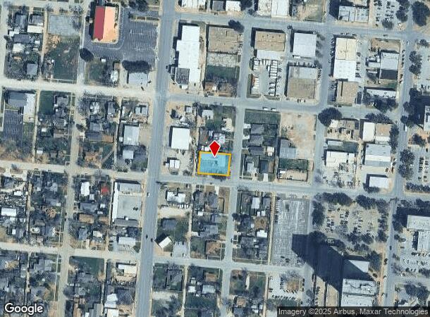  1202 S 4Th St, Abilene, TX Parcel Map