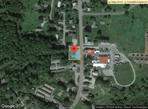  3627 Waterbury-Stowe Rd, Waterbury Center, VT Parcel Map