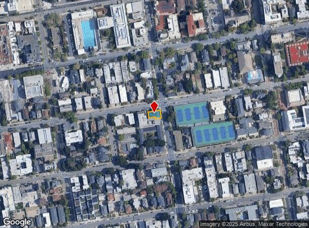 2240 Channing Way, Berkeley, CA Parcel Map