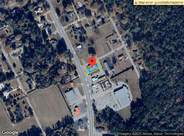  604 S Walnut St, Pamplico, SC Parcel Map