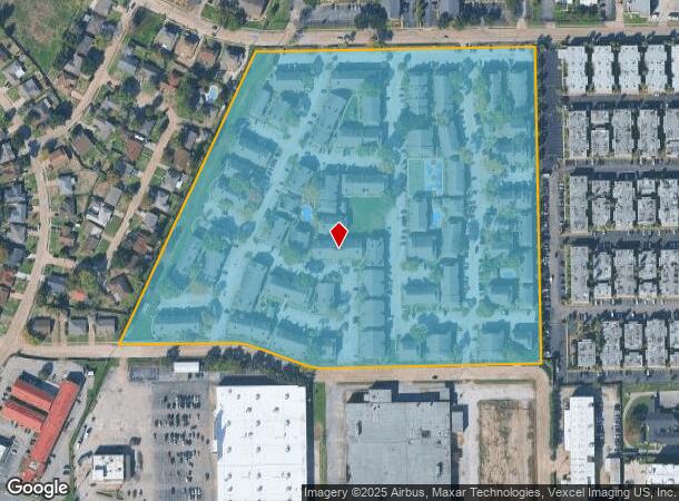 12000 Fleming Dr, Houston, TX Parcel Map