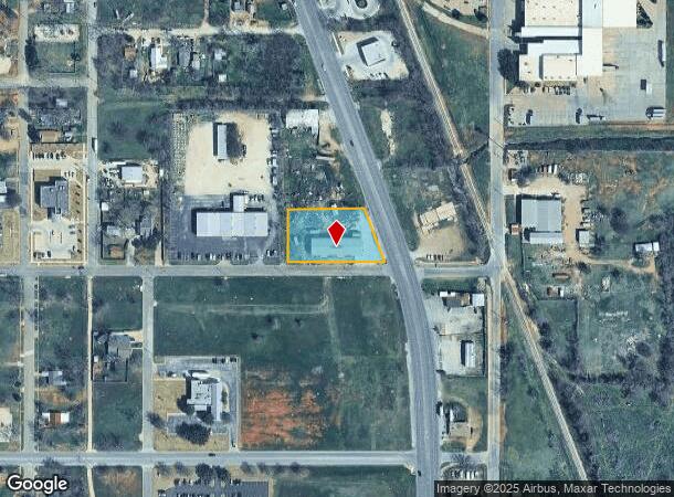  1902 N Treadaway Blvd, Abilene, TX Parcel Map