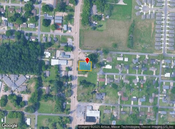 3908 Moss St, Lafayette, LA Parcel Map