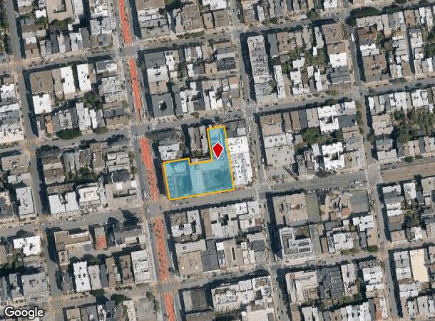  1590 Broadway, San Francisco, CA Parcel Map
