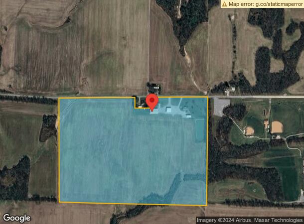  10427 E Ambassador Rd, Mount Vernon, IL Parcel Map