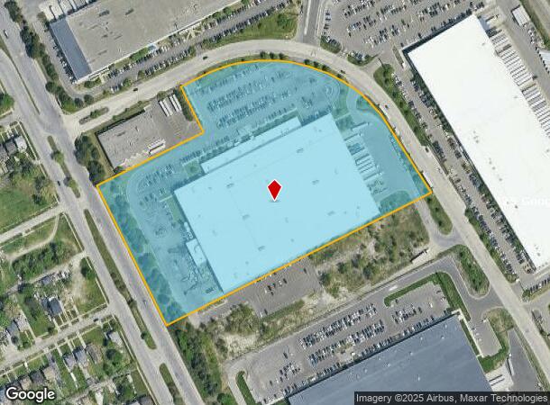  12775 Oakland Pky, Highland Park, MI Parcel Map