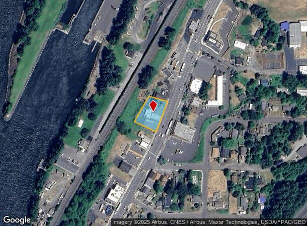 437 Nw Wanapa St, Cascade Locks, OR Parcel Map