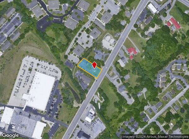  1303 N Main St, Blacksburg, VA Parcel Map