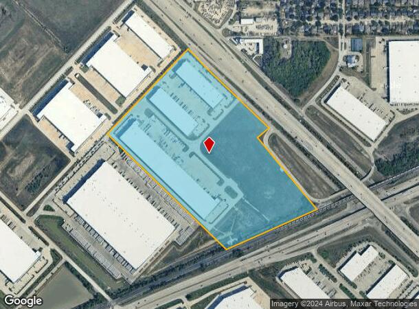  9411 S Sam Houston Pkwy W, Missouri City, TX Parcel Map