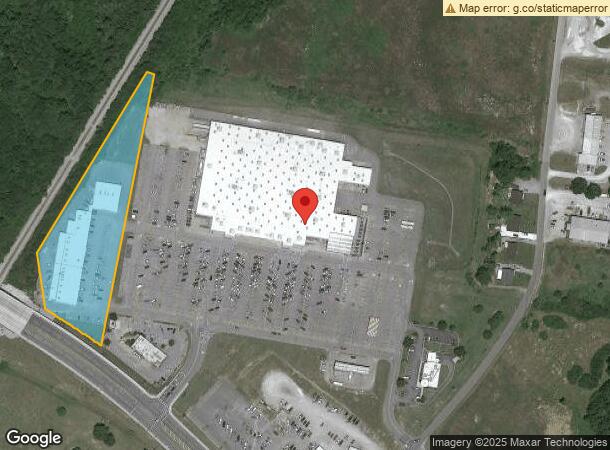  1340-1364 N Ellington Pky, Lewisburg, TN Parcel Map