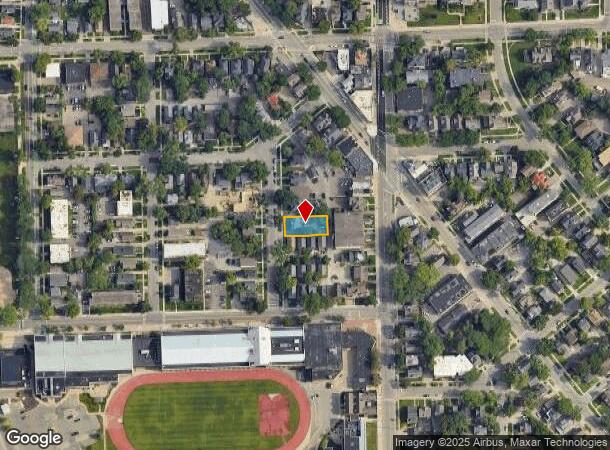 921 Mary St, Ann Arbor, MI Parcel Map