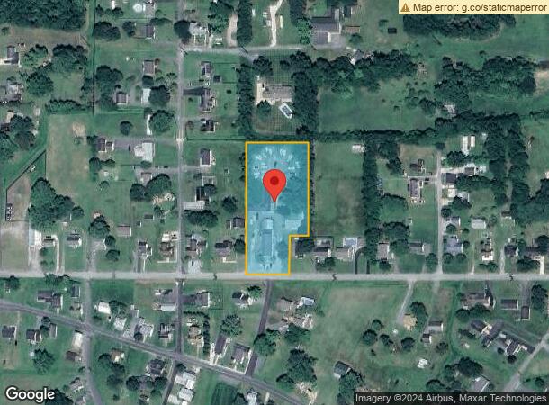  34676 Railroad Ave, Pittsville, MD Parcel Map