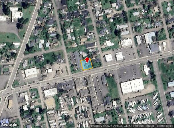  1113 W Central Ave, Sutherlin, OR Parcel Map